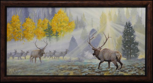 The Rut 15x30 $2250 at Hunter Wolff Gallery